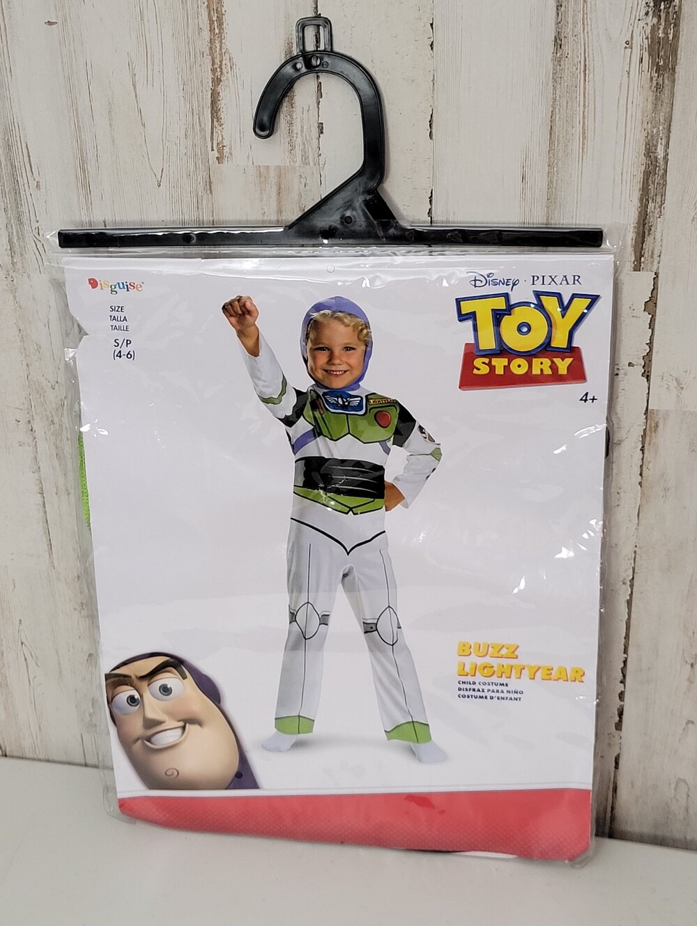 Buzz Lightyear Halloween Costume Disney Toy Story S/P (4-6)